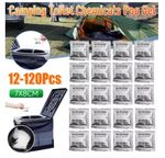 Poo Powder Camping Toilet Chemicals Eco Absorbent Gel Waste Deodorizing Portable