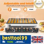 Commercial Electric 50* Mini Dutch Pancake Nonstick Waffle Maker Machine 1700W