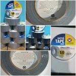 Duct Gaffer Heavy Duty Waterproof Cloth Tape 50mm x 50m Silver Black White Red