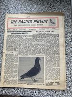 Extremely Rare Vintage Magazine The Racing Pigeon 30th June 1973 Great Gift Idea