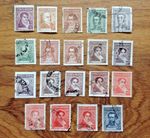 Mixed Selection of 19 Argentina Vintage Used Stamps. Free UK Postage