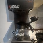 Bravilor Bonamat Novo 2 Pourover Filter Coffee Machine Auto 2 Output Drip Tray