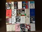 1945-2016 ENGLISH CLUBS, 24 DIFFERENT CLUB PROGRAMMES