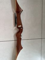 Vintage Marksman Les Howis Forest Princess Recurve Bow 62in 29lb Wooden