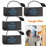 4x Inflatable Lifting Cushion Air Wedge Pump Up Bag Set for Door Window Leveling