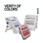 Kids Step Stool for Bathroom Kitchen Toilet Potty Training Non-Slip Pedal Handle