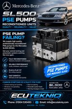 Mercedes SL R230 SL350 500 55 PSE PUMP REFURBISHED GUARANTEED 2308000048