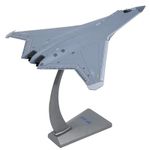 1:72 Shenyang J-50 Stealth Fighter Alloy Model 31cm Display Stand Collectors