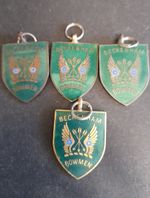 Vintage Beckenham Bowmen Archery  Enamel Medal London Region