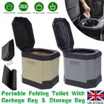 Portable Potty for Camping Folding Travel Toilet Camping Toilet Picnic Fishing