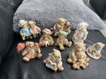 Bundle If 9 Vintage Cherished Teddies Ornaments Figurines Vgc See Pictures