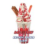 Raspberry KBG Knickerbocker Glory Whippy Ice Cream Sticker - 16cm die cut decal