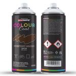 Colour Coat Chestnut Brown RAL 8014 Satin 1K Acrylic Spray Paint 400ml