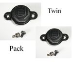 Peter Jones Klick Fast Stud TWIN PACK For Kenwood TK-3201 TK3302 TK3202 TK-2202