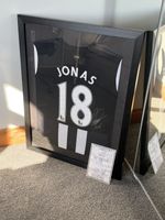 Jonas Gutierrez Signed Framed Shirt (Newcastle Memorabilia)