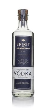 Spirit of Birmingham English Single Pot Still Plain Vodka 70cl