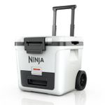 Ninja FrostVault 30QT/28L Wheeled Cooler with Dry Zone, Cloud White / Slate Grey