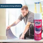 Trim Fix Heavy Duty High Temperature Strong Adhesive Upholstery Spray Glue 500ml