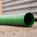 4 x PIPE 90/96.5 mm Green PVC-U Ducting Pipe 6 Metre Lengths Free Delivery