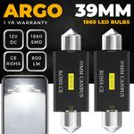 For Mercedes C-Class W203 Led White Canbus Error Free Number Plate Light Bulbs