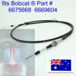fits Bobcat Accelerator Throttle Cable 6675668 6669604 319 320 321 322 323 324