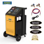 Fully Automatic Refrigerant Recovery Recycle Recharge Machine Filling Vacuum