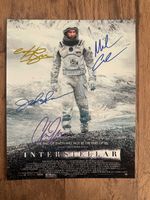 Interstellar  – Signed 8×10 Movie Photo