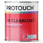 1K Acrylic Clear Coat Lacquer 1 Litre RFU Ready for Use Clearcoat Free UK P&P