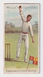 Cigarette Card - Sports of All Nations (W.D. & H.O. Wills) #15 Cricket (Bowling)