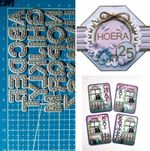 Alphabet Metal Cutting Dies Letter Stencil Scrapbooking Paper Cards Embossing