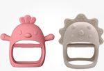 Baby Teething Gloves 100% Silicone Food Grade BPA Free 3+ Months Brand New Boxed