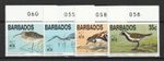 1994 Barbados Sc# 861-64 - Migratory Birds. MNH set Cv$9.60