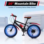 20'' children Mountain Bike Kid cycling riding bike W/ Kettle Holder 7 Speeds