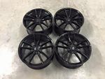 18" VW Golf R Pretoria Style Alloy Wheels Gloss Black Golf MK5 MK6 MK7 MK7.5