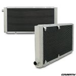 40MM ALLOY RACE RADIATOR RAD FOR VAUXHALL VX220 OPEL SPEEDSTER LOTUS ELISE TURBO