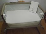 2 x Baby Crib Fitted Sheets to fit Next2Me Crib - 100% Cotton / New
