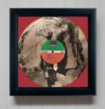 Led Zeppelin Houses Of The Holy Framed Gold Etched LP Shadowbox