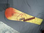 Morrows Truth Snowboard Directional All-Mountain Freeride Orange Yellow 160cm