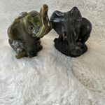 Two Elephant figurines In Good Condition