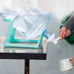 Water Bottle Dispenser Stand Easy Dispensing Household Supply for Home, Picnic