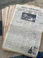 Daily Express Newspaper 18th 21st 22nd 25th  or 27th July 1944 ORIGINAL