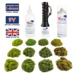 Static Grass Applicator Kit - WWScenics Pro Grass Micro Four Seasons & Glue