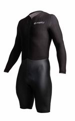 NoPinz Hypersonic Speedsuit Men's Black Large L RTTC Aero Pocket Skinsuit TT