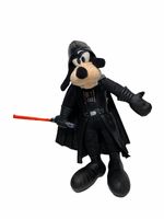 Disney Parks Official Merchandise Goofy Darth Vader Star Wars Plush Soft Toy