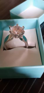  Large Solid Silver Ring Size Approx UK P. Clearly Marked 925 New Condition.