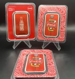 NEW Release TEP, Coca Cola 1 oz 999 Fine Silver Bar Vintage Route 66