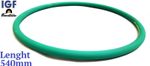 IGF 540mm - Short Green Drive Belt for PIZZA Dough Roller Stretcher L30, B30