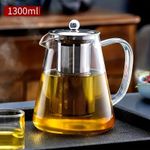 Borosilicate Glass Tea Pots with Infuser, 2-In-1 Tea Kettle Family 2 Sizes