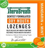 TheraBreath Dry Mouth Lozenges that Restores Fresh Breath 24 Sugar Free Lozenges