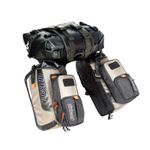 Dirtsack Erupt Rackless V2 Soft Luggage ADV 2 x 24L Sandstorm & Black X-Wide